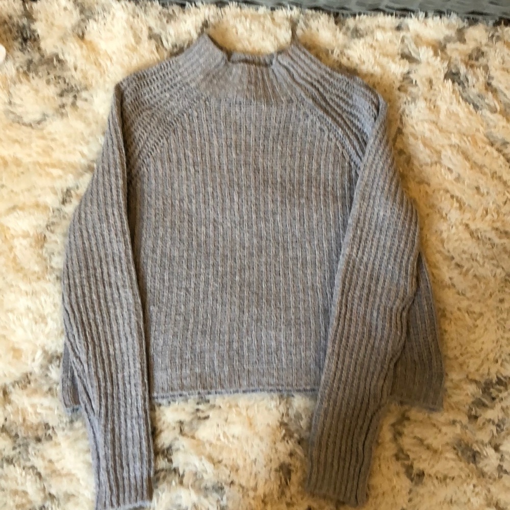 Tilly’s grey mock neck sweater!